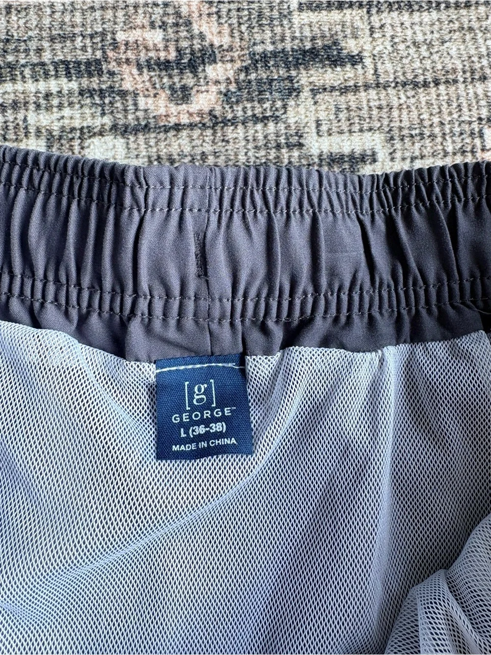 Men's Quick-Dry 6 “ Swim Shorts in Charcoal Gray